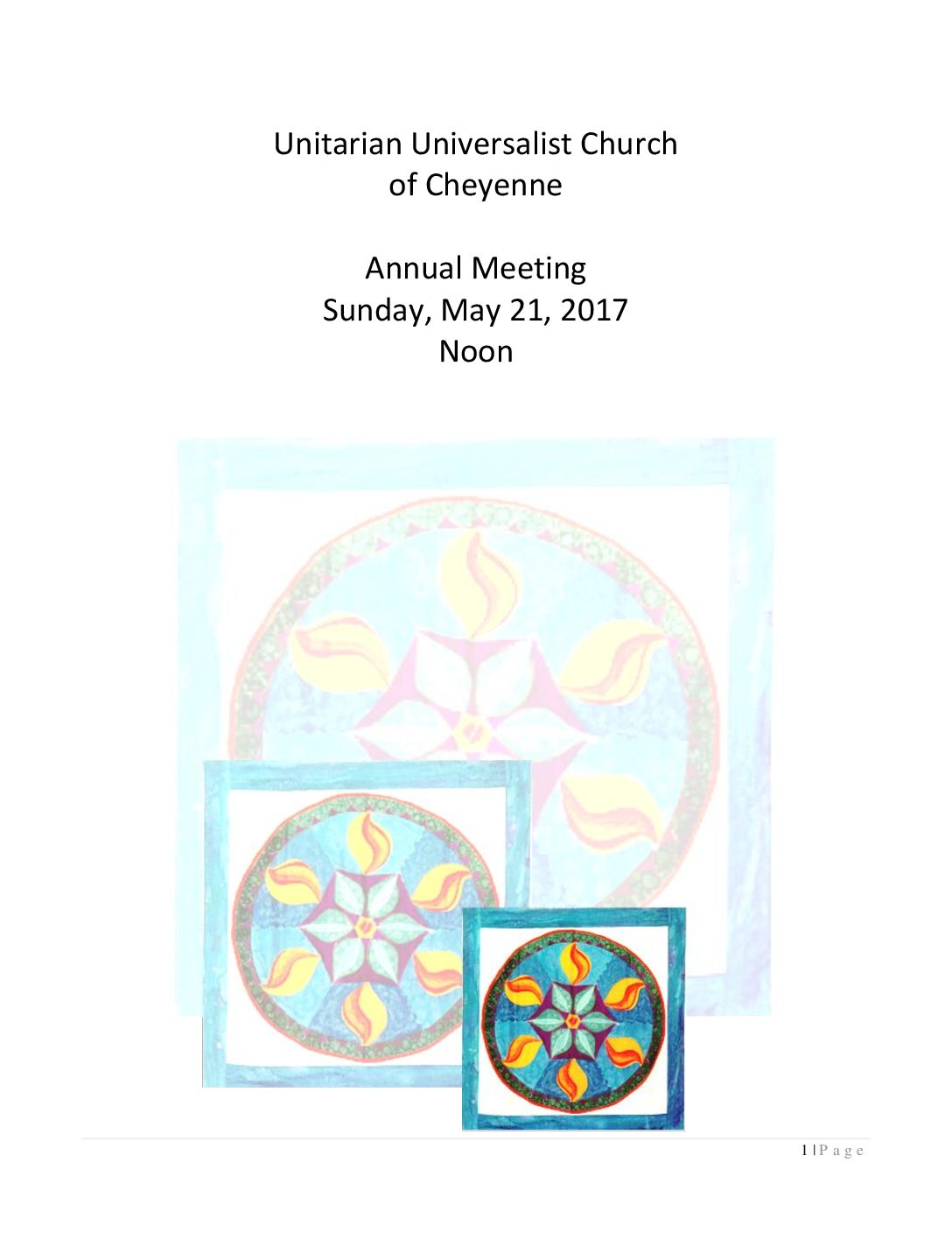 Unitarian Universalist Church of Cheyenne, WY